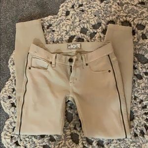 25W Free People Side Zip Pants/Jeans
